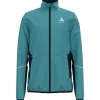 Veste Ski De Fond|Veste Ski De Fond<Odlo Veste Nordique Engvik Junior Jkt Reef Waters Dark Sapphire