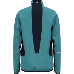 Veste Ski De Fond|Veste Ski De Fond<Odlo Veste Nordique Engvik Junior Jkt Reef Waters Dark Sapphire