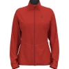 Best Veste Nordique Markenes Wmn Jkt Living Coral Spiced Apple Veste Ski De Fond|Veste Ski De Fond