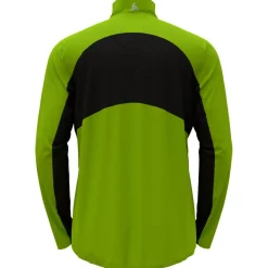 Veste Ski De Fond|Veste Ski De Fond<Odlo Veste Nordique Markenes Jkt Lime Green Black