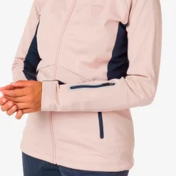 Outlet Veste Nordique W Softshell Hoodie Powder Pink Veste Ski De Fond|Veste Ski De Fond