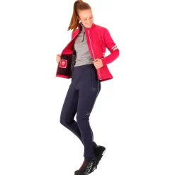 New Veste Nordique W Poursuite Warm Jkt Cherry Veste Ski De Fond|Veste Ski De Fond