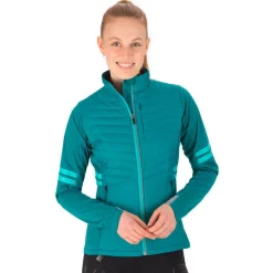 Veste Ski De Fond|Veste Ski De Fond<Rossignol Veste Nordique W Poursuite Warm Jkt Dark Emerald