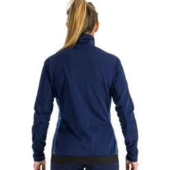 Veste Ski De Fond|Veste Ski De Fond<Sportful Veste Nordique Squadra Wmn Jkt Italy Blu/Blue Ceramic