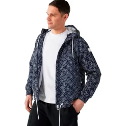 Veste Randonnée<Jott Veste pluie Storm Monogram Mono Navy