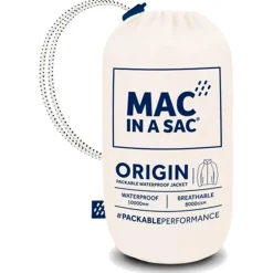 Veste Randonnée<MAC IN A SAC Veste pluie Mias Origin Ivory