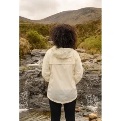 Veste Randonnée<MAC IN A SAC Veste pluie Mias Origin Ivory