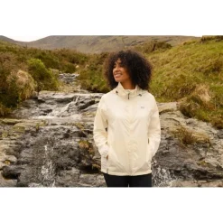 Veste Randonnée<MAC IN A SAC Veste pluie Mias Origin Ivory
