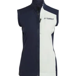 Outlet Veste sans manche W Xpr Xc Vst Legend Ink Linen Green Veste Ski De Fond|Veste Ski De Fond