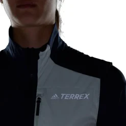Outlet Veste sans manche W Xpr Xc Vst Legend Ink Linen Green Veste Ski De Fond|Veste Ski De Fond
