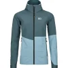 Veste De Ski Femme|Veste De Ski<Ortovox Veste technique Punta Berrino Hooded Jacket W Dark Arctic Grey