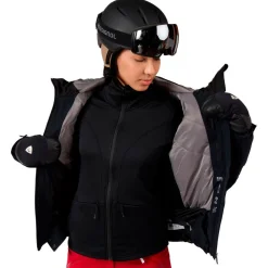 Veste De Ski Femme|Veste De Ski<Rossignol Veste technique W Blackside Puffy Jkt Black