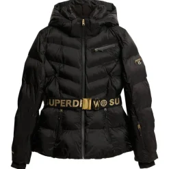 Veste De Ski Femme|Veste De Ski<Superdry Veste technique Luxe Puffer Jacket Black
