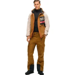 Veste De Ski Homme|Veste De Ski<Superdry Veste technique Freestyle Core Jacket Tobacco Brown